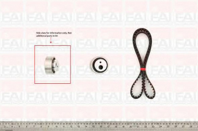 FAI AUTOPARTS tbk09 -  Комплект ремня ГРМ